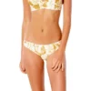 Rip Curl Bas De Bikini Réversible Tanga Summer Palm