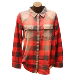 Rusty Chemise Manches Longues Check Mate