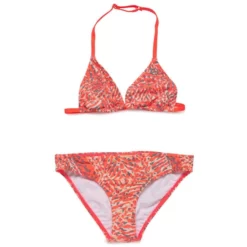 Rip Curl Ensemble Bikini Animal Triangle Set