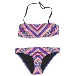 Rip Curl Ensemble Bikini Surf Bandit Bandeau Set