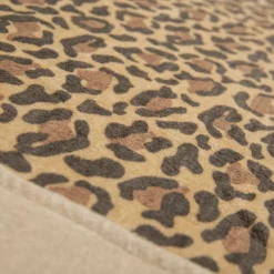 All-In Grande Serviette Leopard Beige Dark Pink 5 All-In Grande Serviette Leopard Beige Dark Pink -Duotone Vente grande serviette leopard beige dark pink 2