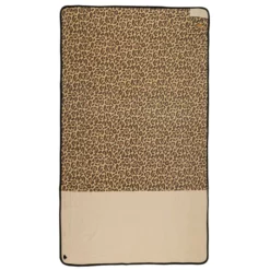 All-In Grande Serviette Leopard Beige Dark Pink
