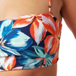 Rip Curl Haut De Bikini Bandeau Réversible Bliss Bloom -Duotone Vente haut de bikini bandeau reversible bliss bloom 3