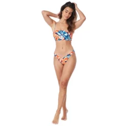 Rip Curl Haut De Bikini Bandeau Réversible Bliss Bloom -Duotone Vente haut de bikini bandeau reversible bliss bloom 4