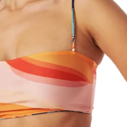 Rip Curl Haut De Bikini Bandeau Réversible Bliss Bloom -Duotone Vente haut de bikini bandeau reversible bliss bloom 8