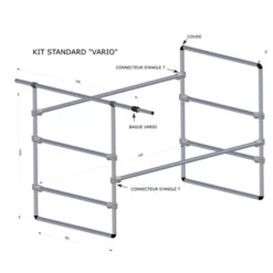 Kit Fourgon Fixe Ou Modulable