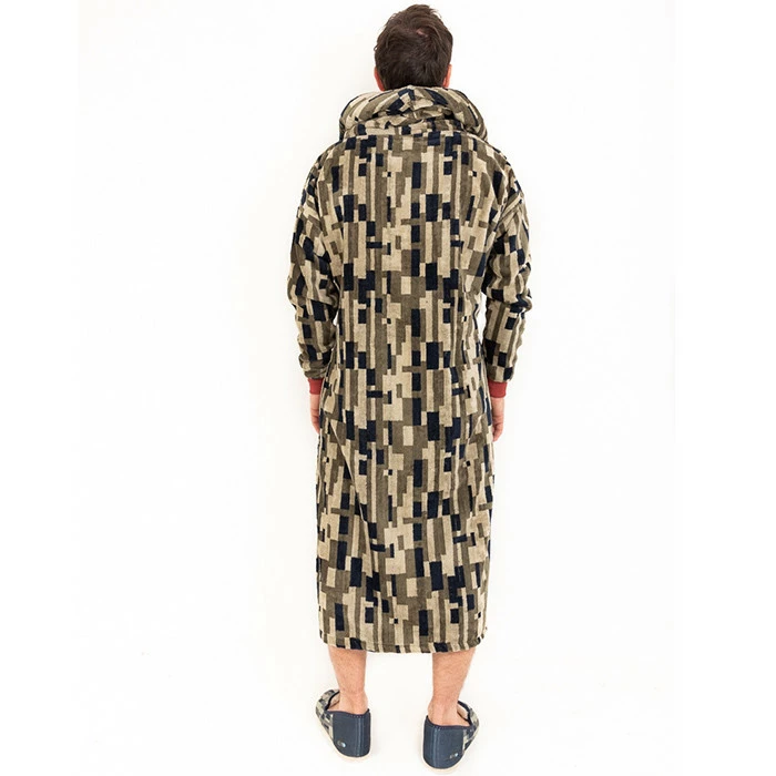 All-In Peignoir De Bain Jacquard Polo 2 All-In Peignoir De Bain Jacquard Polo – Image 2