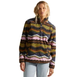Billabong Sweat Boundary Mock Half Zip