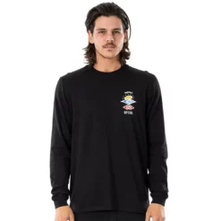 Rip Curl T-shirt Search Icon à Manches Longues